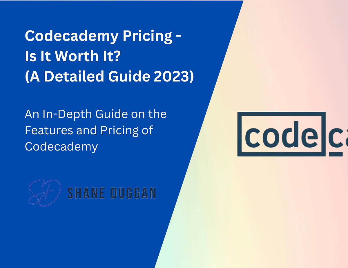 Codecademy Pricing Is It Worth It? (A Detailed Guide 2023) Shane Duggan